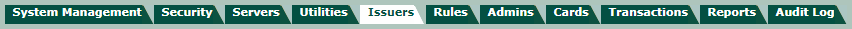 Issuers tab