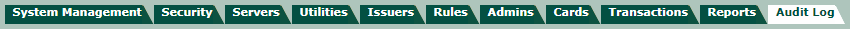 Audit tab